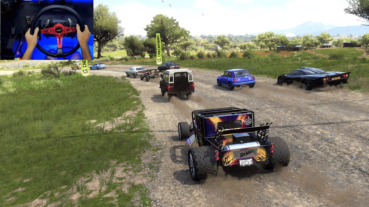 This 630HP Bone Shaker is INSANE on Hot Wheels Track! 😱 | FH5
