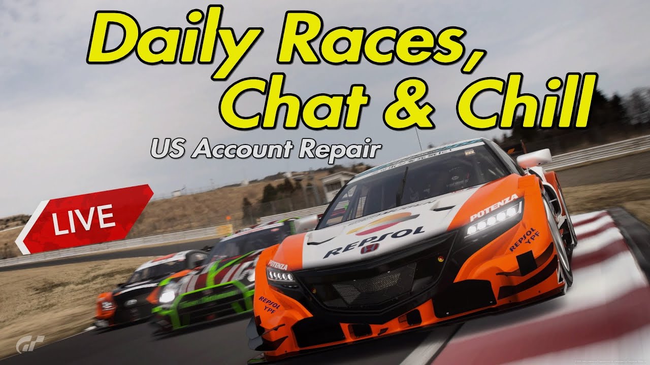 Gran Turismo 7 - Daily Races Chat & Chill - Repairing my US account - #PS5 #DailyRace #GT7