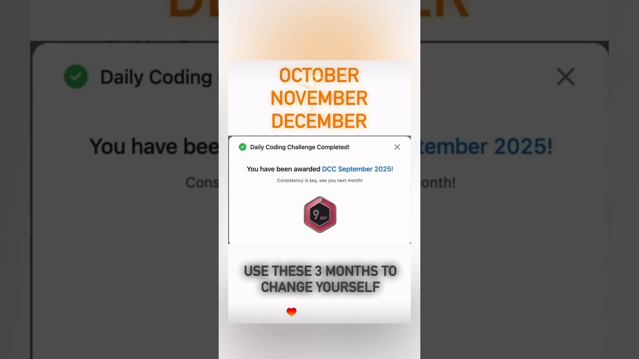 Change yourself | 3 Months Challenge | codestorywithMIK