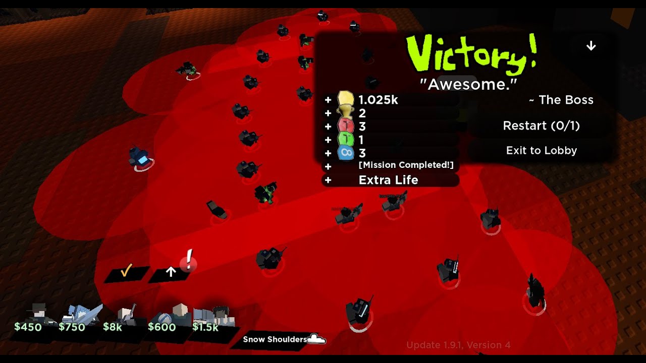Extra life solo Strat (not cheap) - World Tower Defense v1.9.1