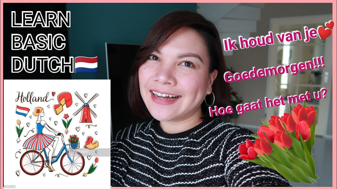 BISAYA (tries)TO SPEAK DUTCH BASIC WORDS|| Chum Bonita ❤️