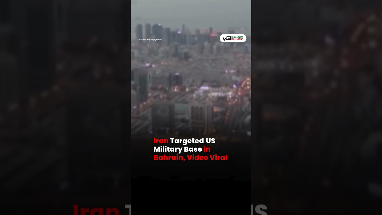 Iran Targeted US Military Base in Bahrain, Video Viral