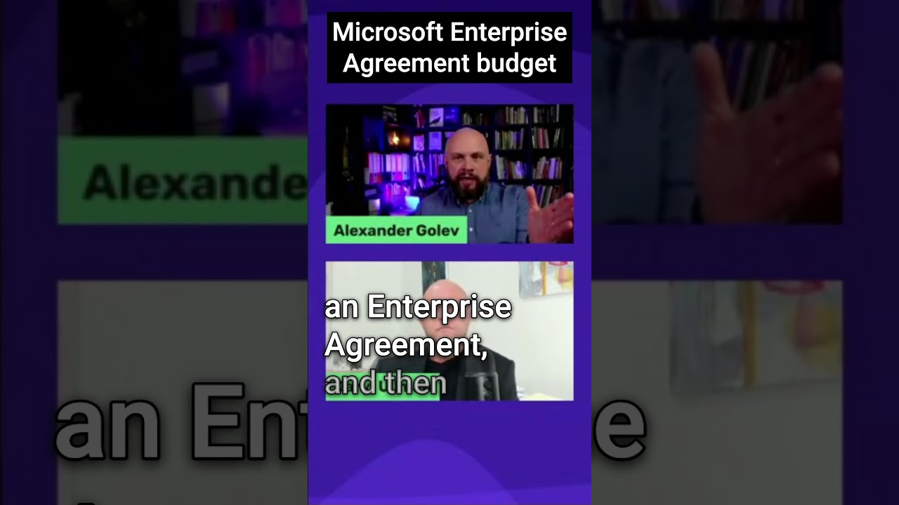 Microsoft EA budgets will ALWAYS grow by 10-15%
