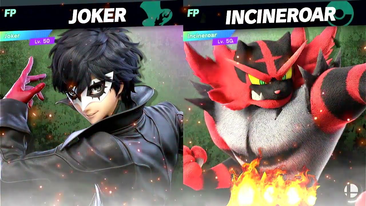 Super Smash Bros Ultimate Amiibo Fights – Request #25481 Joker vs Incineroar