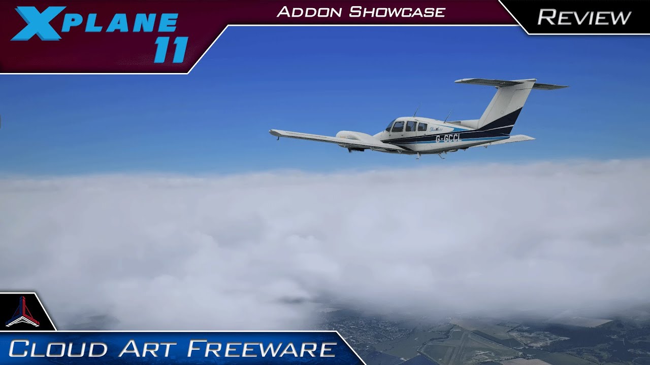 X Plane 11 | Cloud Art and Dynamic Haze Freeware Installation + Review | Add-On Spotlight