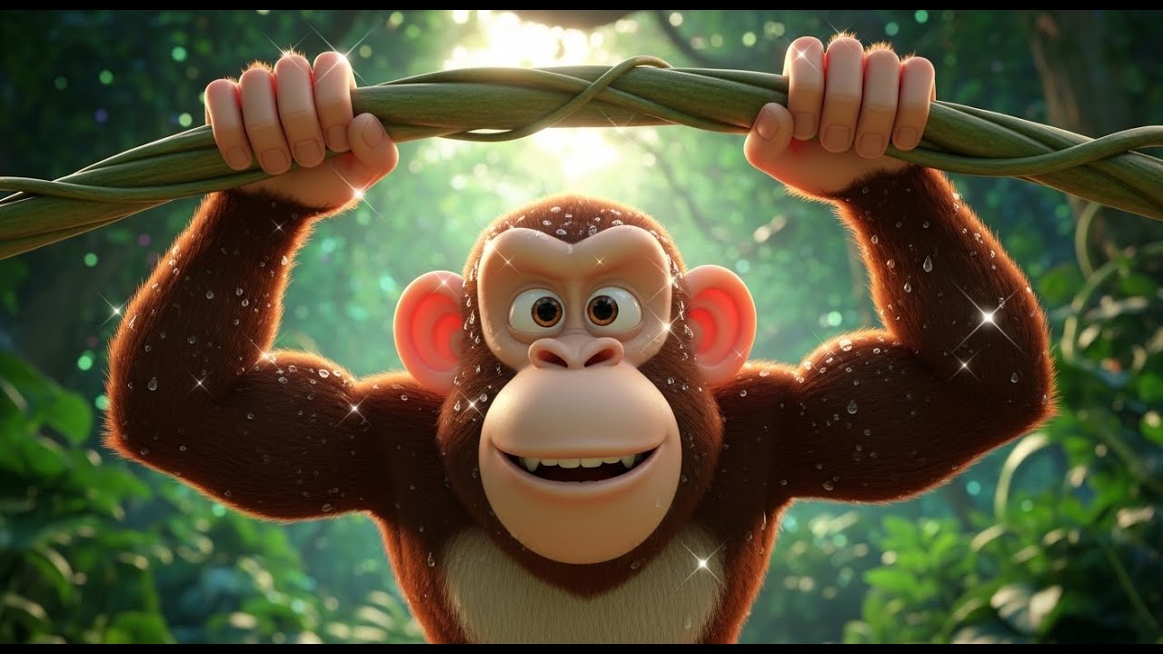 Jungle Jive Fun 🐒🎶 Swing, Sing & Learn Kids Songs and Many More Fun Songs!