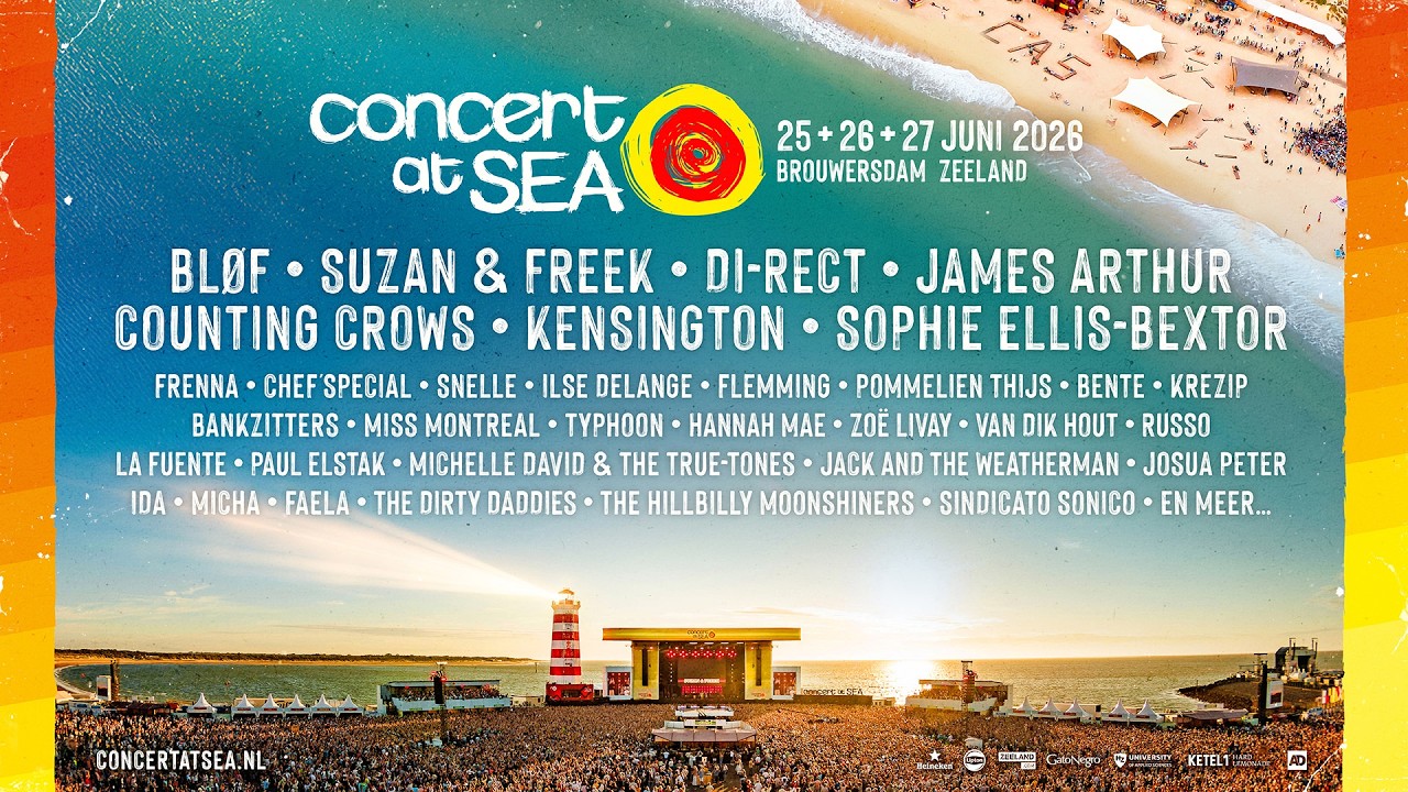 Nieuwe namen voor Concert at SEA 2026
