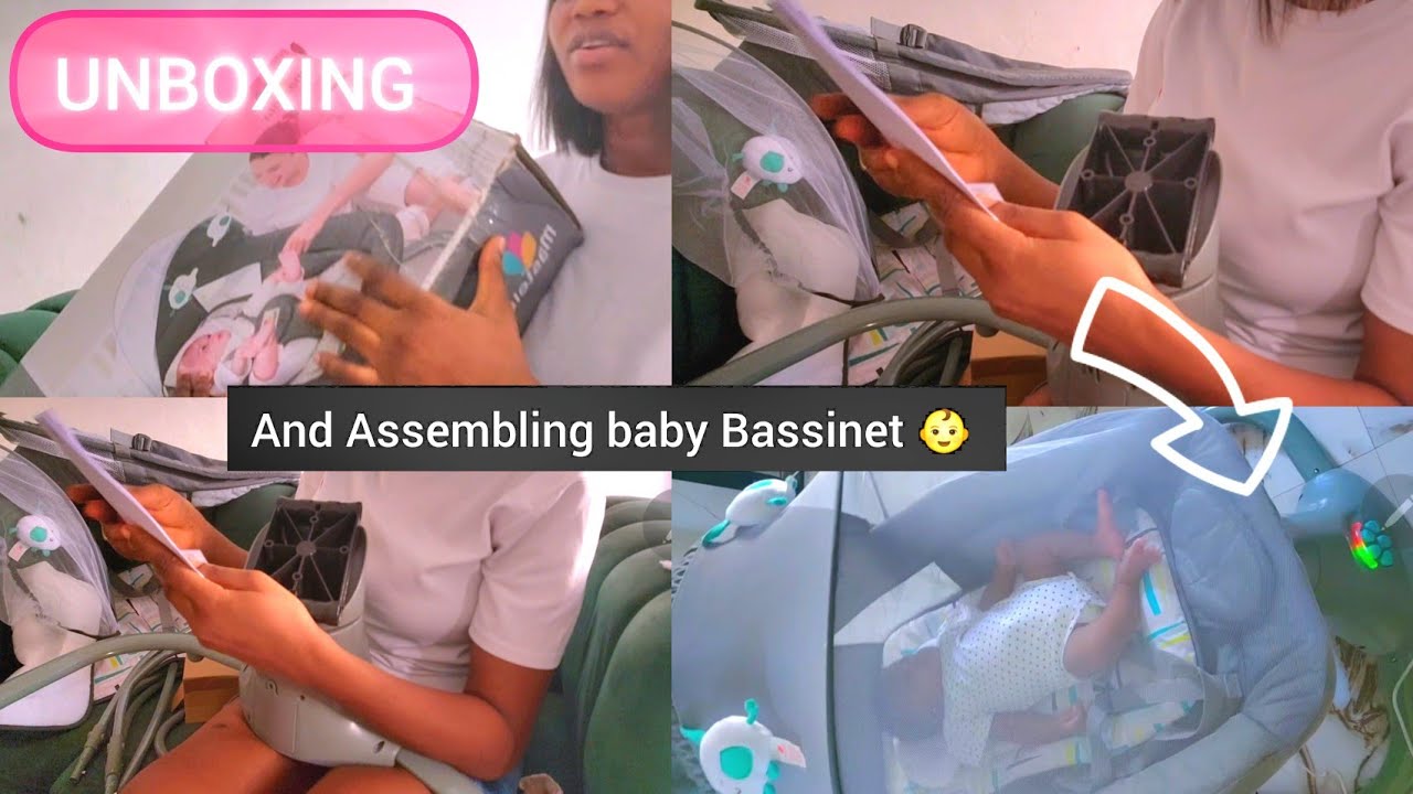 UNBOXING: How to Fix Mastela 3 in 1 Baby Bassinet | Kaycee's World