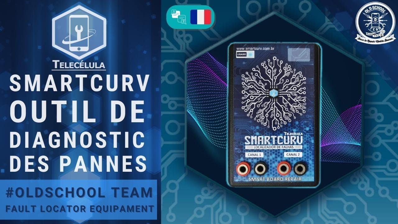 Smartcurv - Outil de diagnostic de panne de équipement électronique Telecélula
