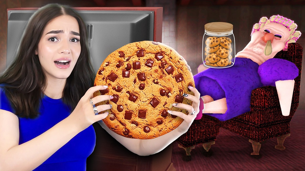 Sunt urmărită de BUNICA NEBUNĂ pe Roblox! *hard mode*