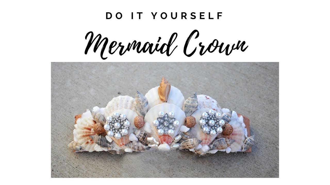 DIY Mermaid Crown Tutorial