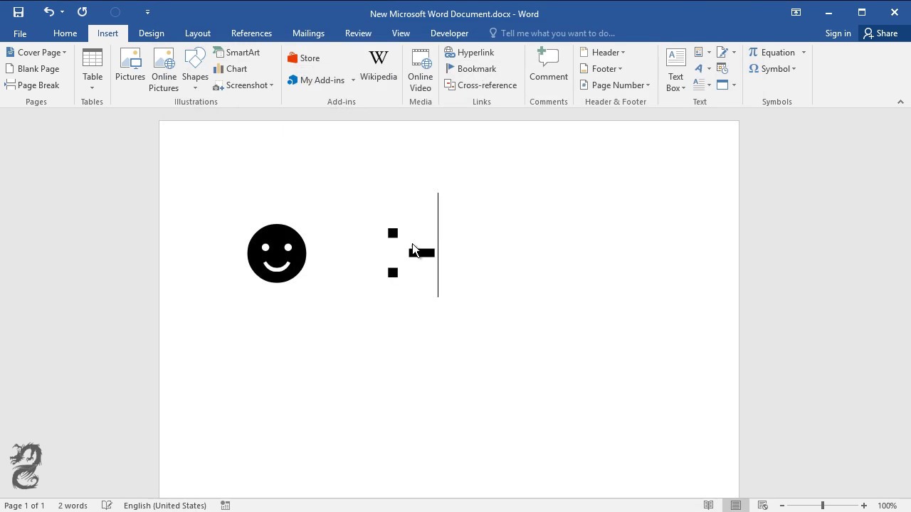 How to Make Smiley Faces in  Word