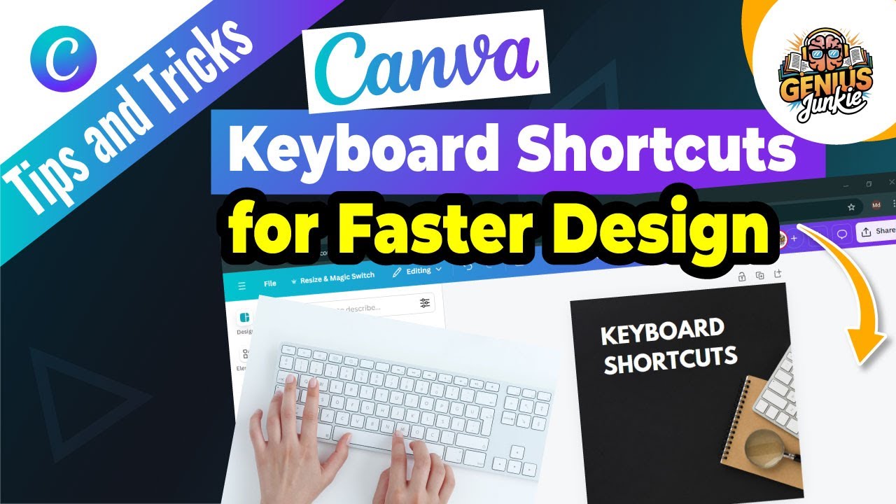 Master Canva Keyboard Shortcuts Speed Up Your Design Process | Genius Junkie