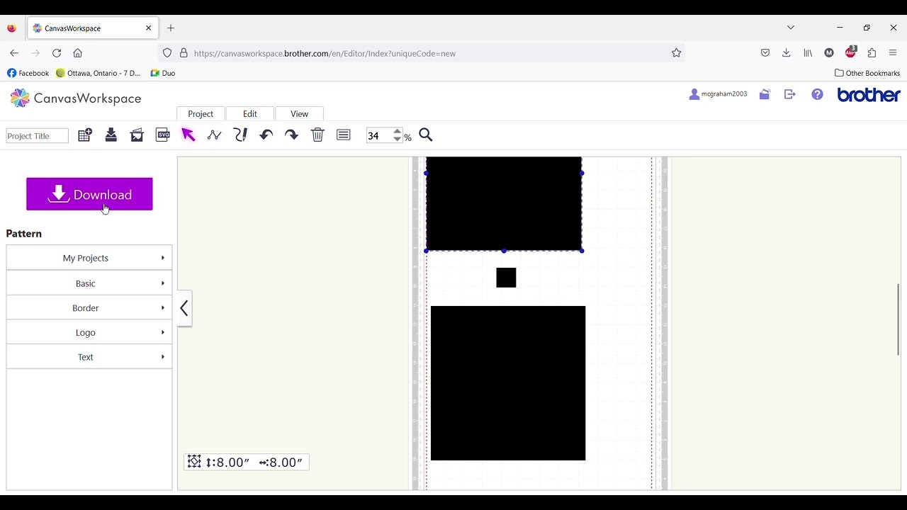How to use Brother Canvas Workspace with SVGs