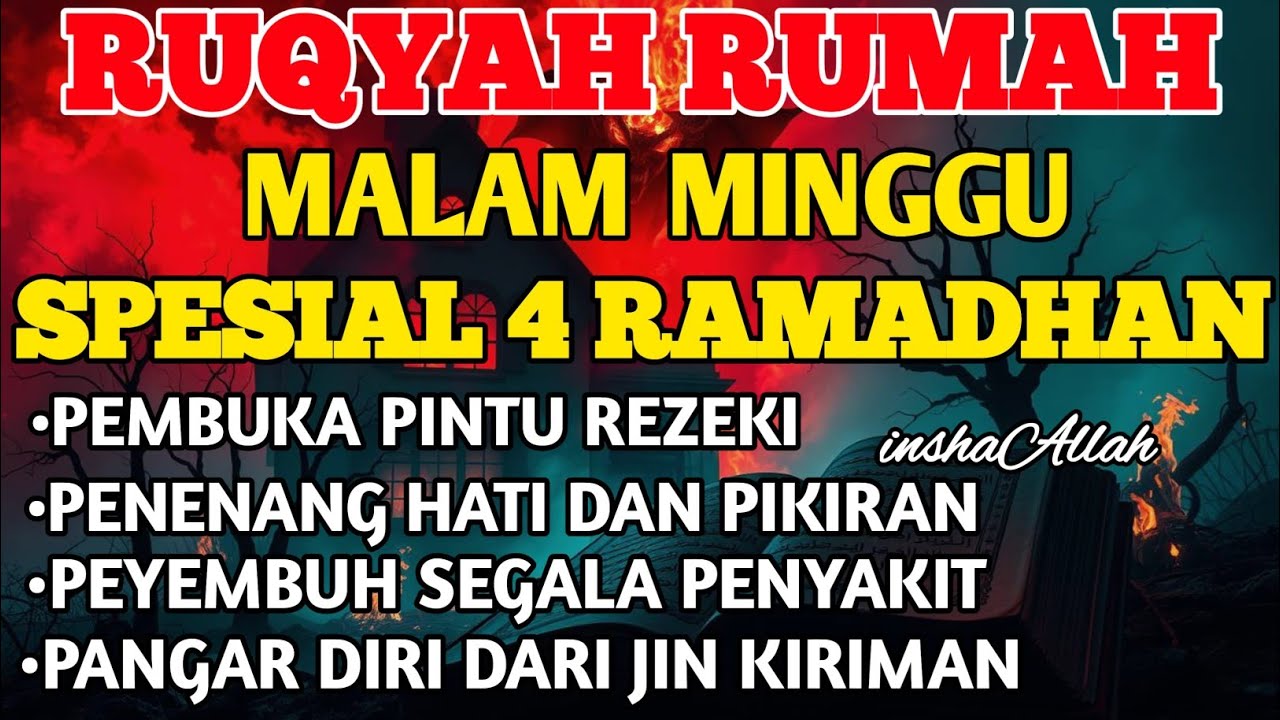 RUQYAH MALAM MINGU BULAN RAMADHAN BERKA USIR JIN & STAN DRI RUMAH DENGAN AYAT PENYEMBUH BY ALAA AQEL