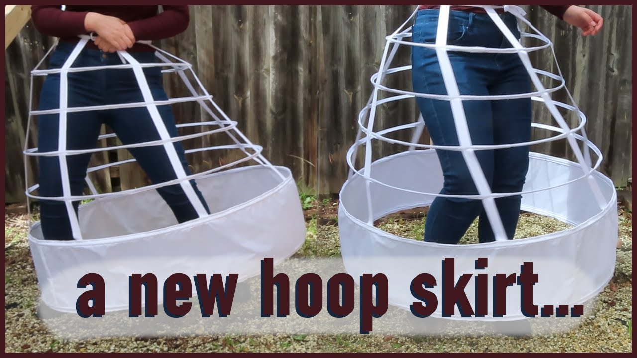 I Made a NEW hoop Skirt!