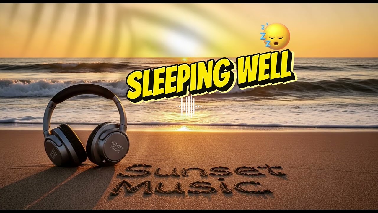 Beautiful Sunset Ambience 🌅 Relaxing Music for Sleep & Stress Relief