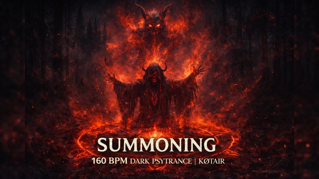 SUMMONING – 160 BPM Dark Psytrance | KØTAIR 👹