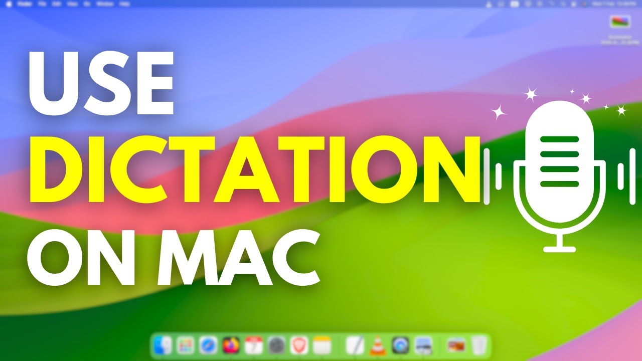 Use Dictation Feature - Speech to text, Voice to text on Mac - Air, Pro, ProMax, iMac