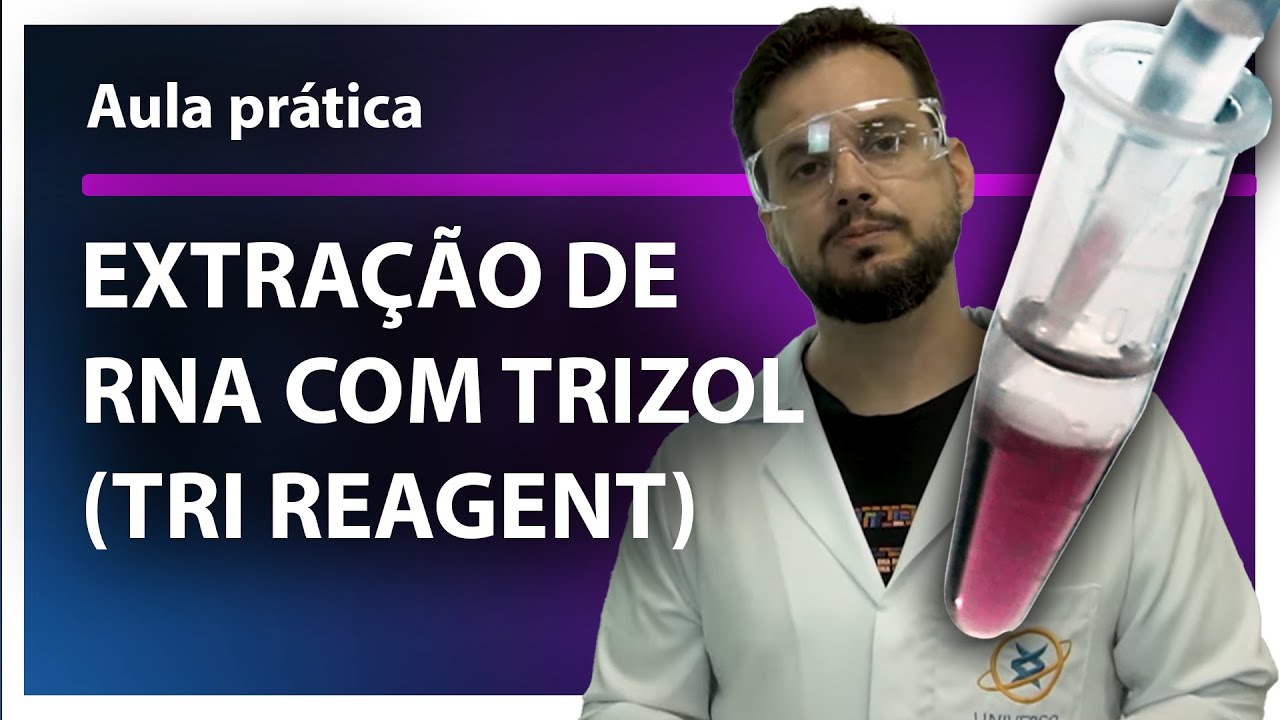 Extração de RNA com TRIzol (TRI Reagente) - aula prática