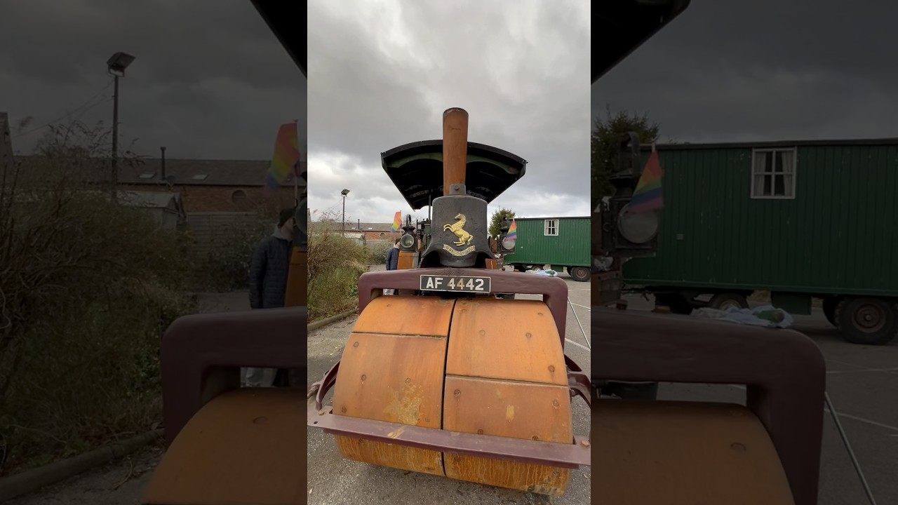 1929 steam roller !! #abandoned