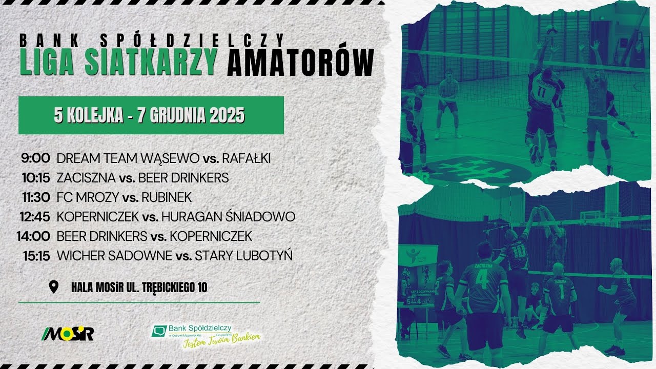 Rozgrywki BSLSA 2025/2026 - 5 kolejka - 7 grudnia 2025
