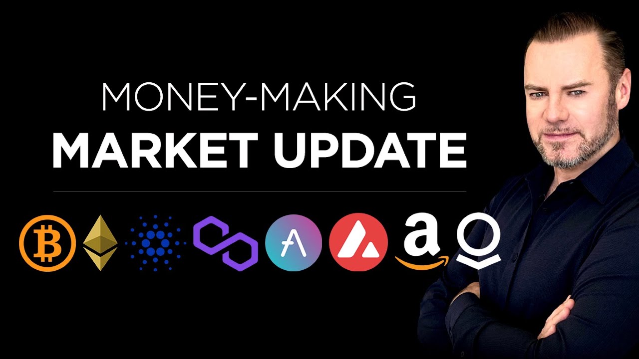 Crypto Market: Huge news update on BTC ETH DEFI AVAX AAVE MATIC AMZN and more
