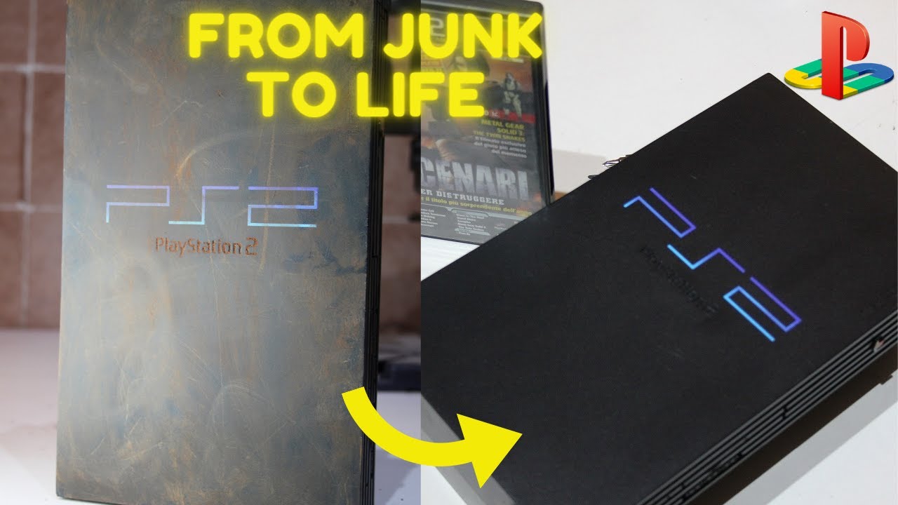 Repair The original PS2 From Junk - full restoration 🎮🎮