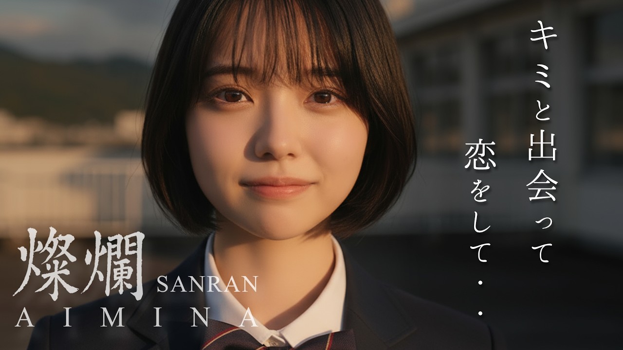 【😭号泣注意】2人の恋の終焉。AIMINA「燦爛 -SANRAN-」MV (Full Ver.)｜エモい J-POP