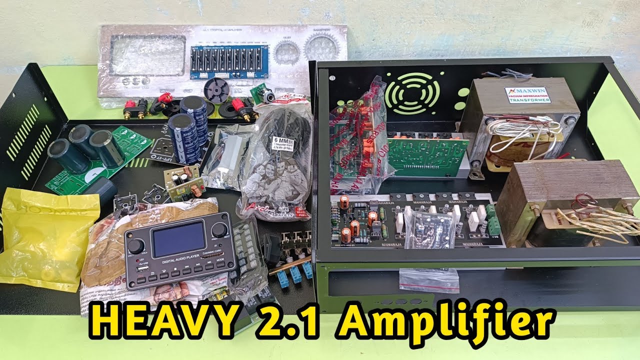 Heavy 2.1 Amplifier hi-fi Stereo Amplifier tamil | 800w amplifier sp audios tamil