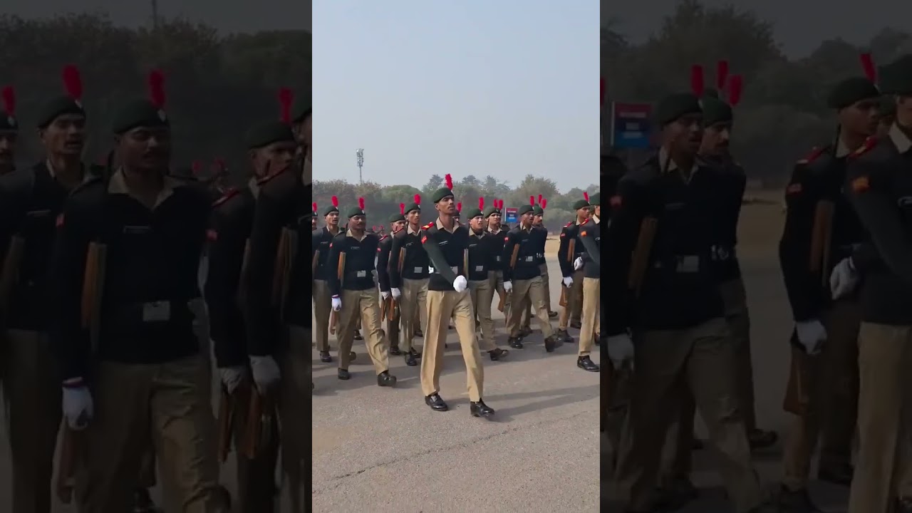 RDC 2025 KARTAVYA PATH KADAMTAL PRACTICE 🔥 #rdc #ncc #drill #rdc2025 #kartavyapath