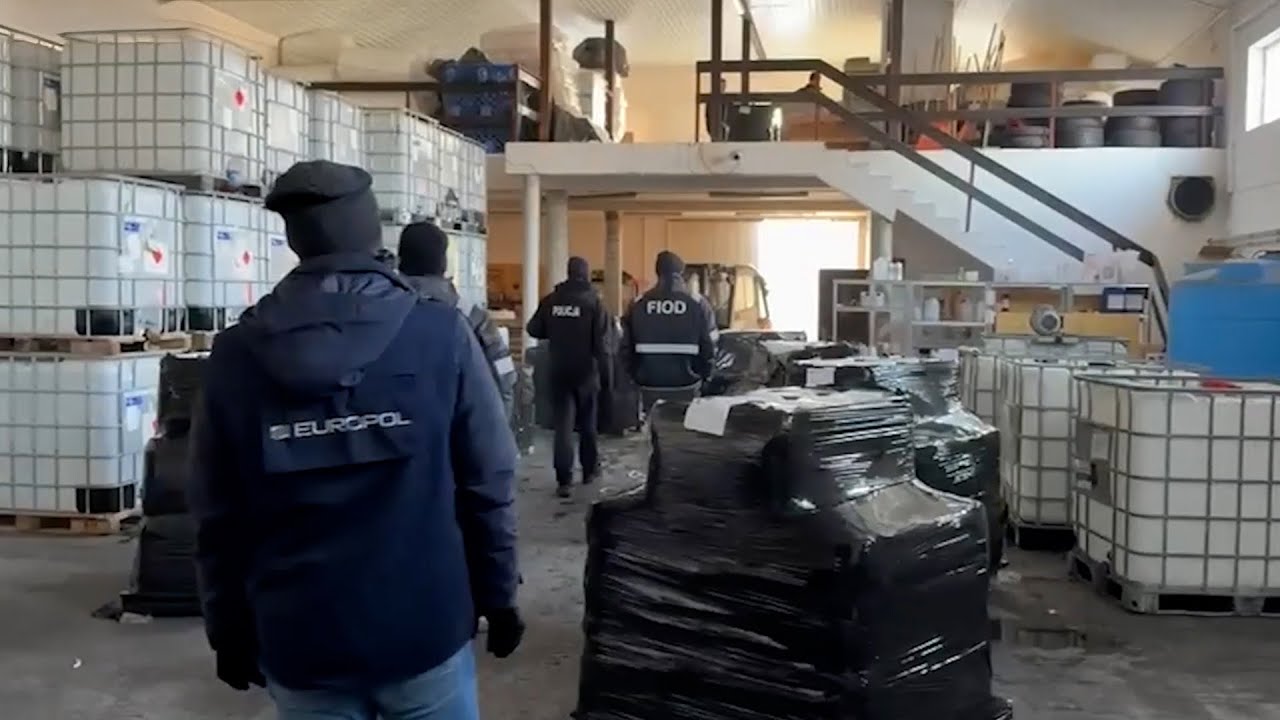 Así ha sido la mayor operación contra las drogas sintéticas de Europa