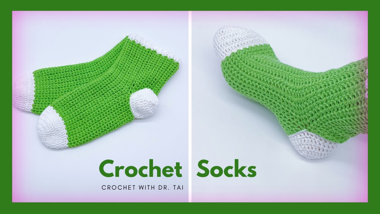 【EP81】 TRY IT!!! Crochet Socks for St. Patrick's Day | DIY