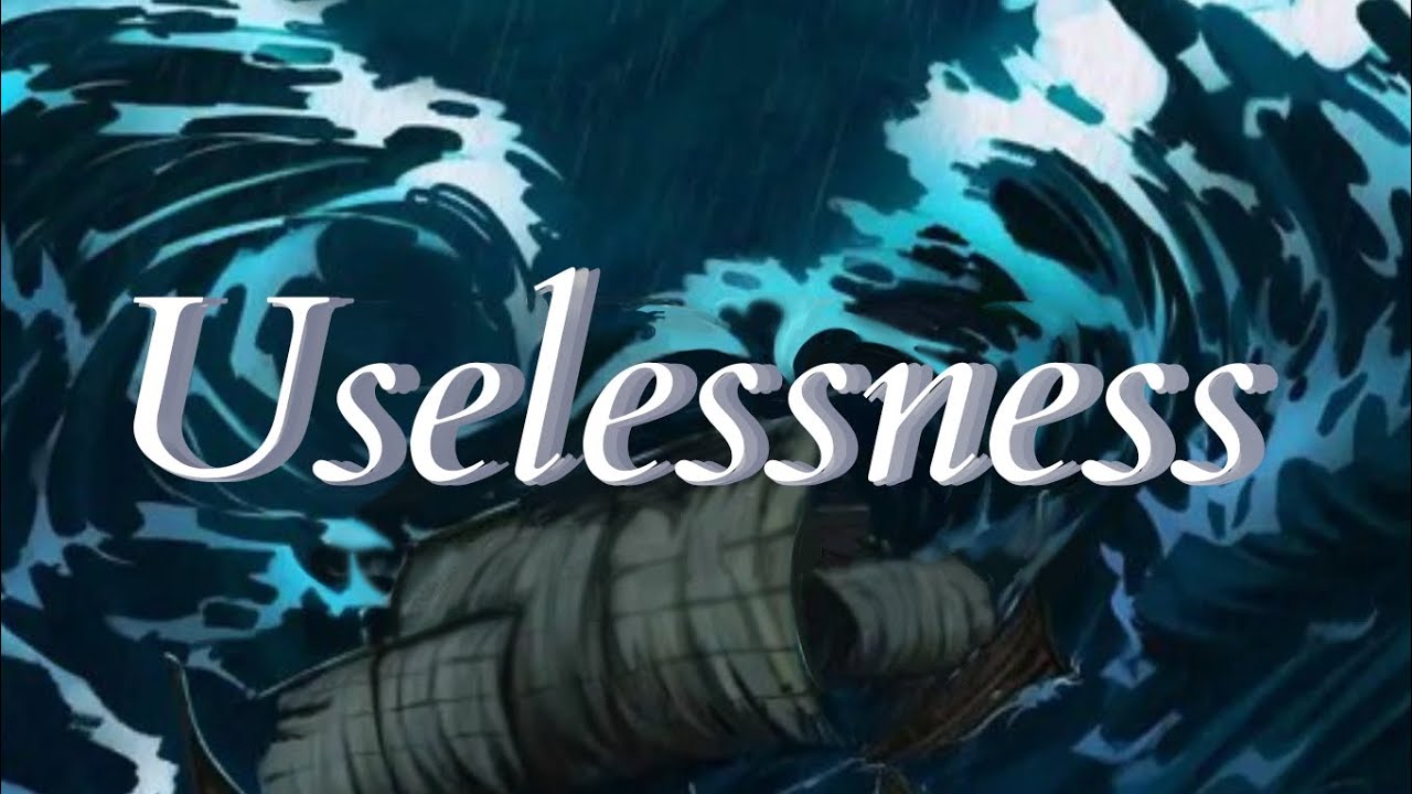 Uselessness (Ruthlessness parody) Original from EPIC the musical