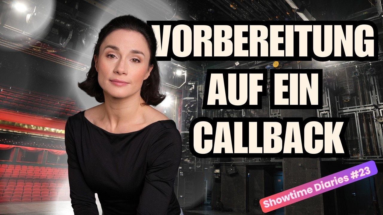 Ich habe bald Première - und danach bisher KEINEN JOB - Showtime Diary 23