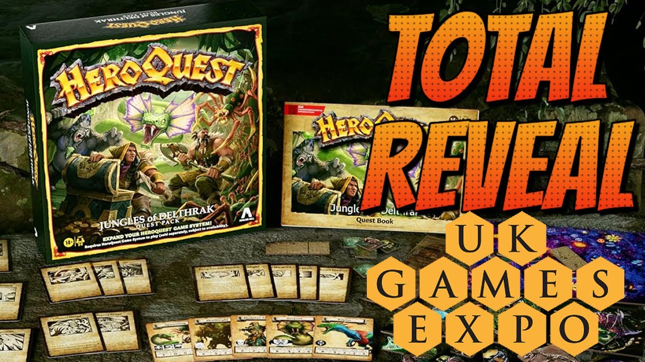 HeroQuest: Jungles of Delthrak TOTAL REVEAL at UK Games Expo