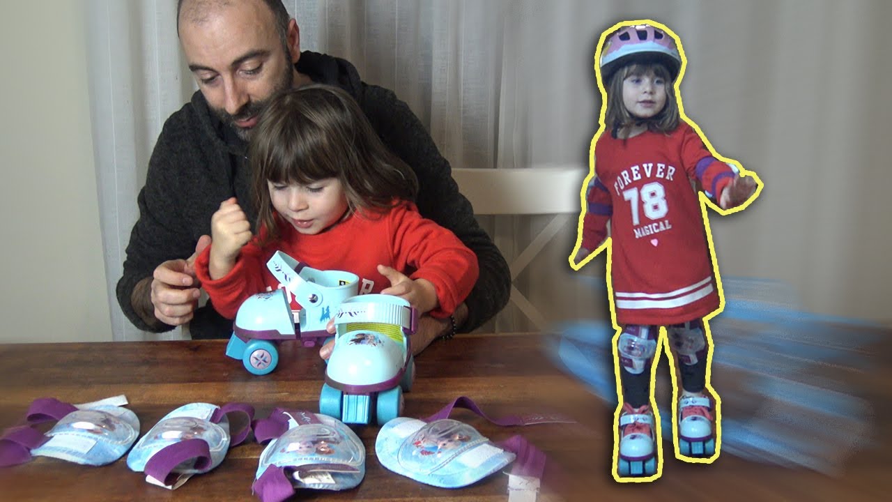 ⛸️ Pattini per bambini! Piccoli pattinatori crescono. ⛸️