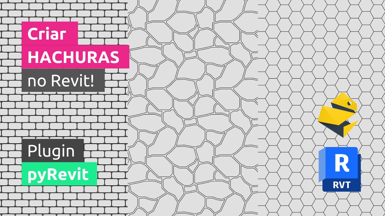 Criando HACHURAS no Revit com o #pyRevit // PLUGINS para Revit