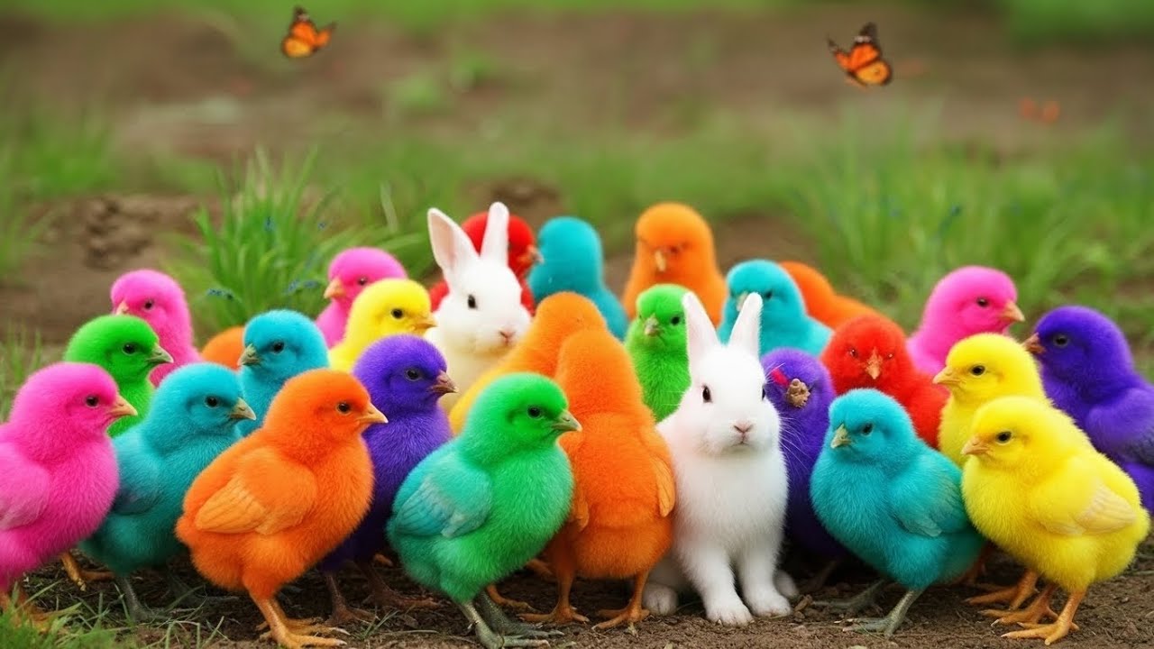 ayam warna warni ayam pelangi ayam rainbow rainbow chiken adalah ayam kesukaan anak-anak
