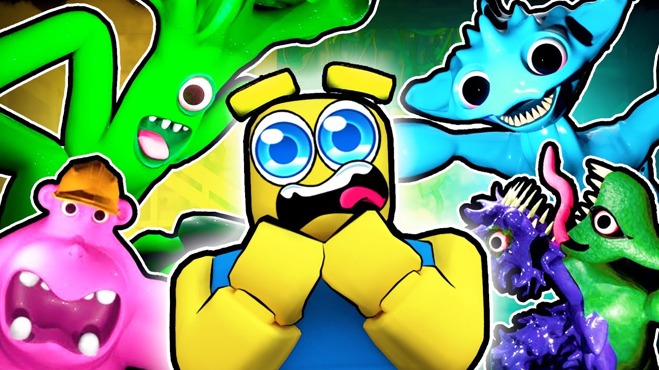 GARTEN OF BANBAN 4 - ALL BOSS BATTLES (NEW ENDING)