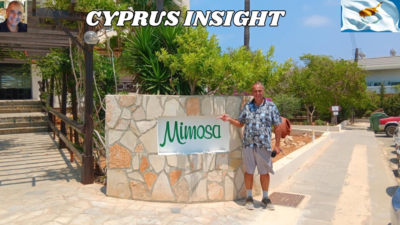 Mimosa Beach Hotel, Protaras Cyprus - 2025 Tour.