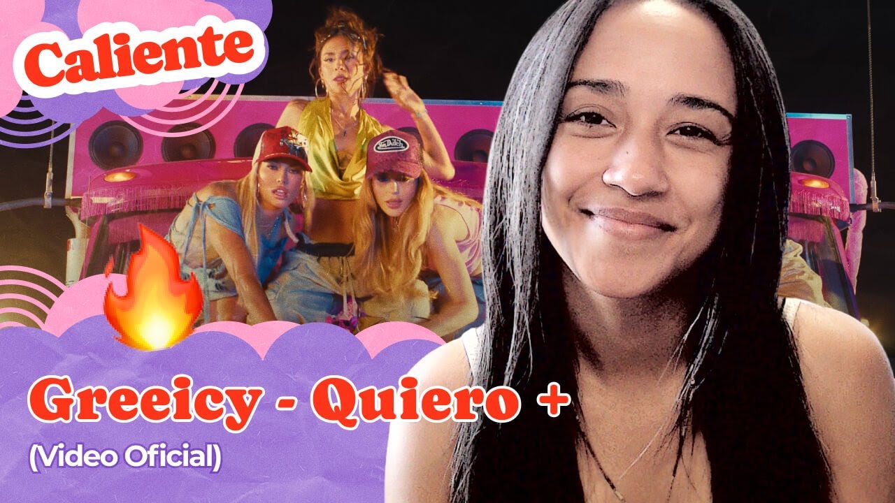 Greeicy Quiero + (Video Oficial) ▷ Reacción !!!