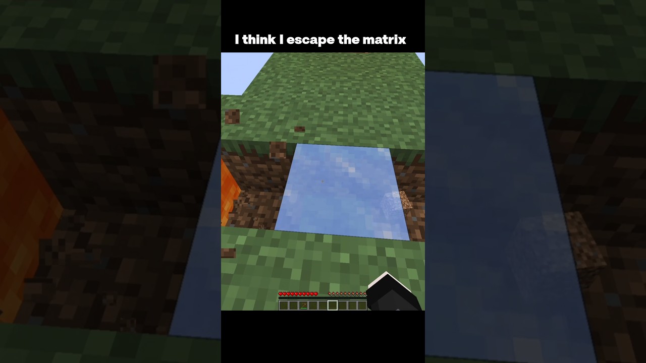 I escape #minecraft