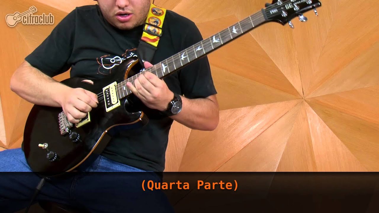 Cryin' - Joe Satriani (aula de guitarra)
