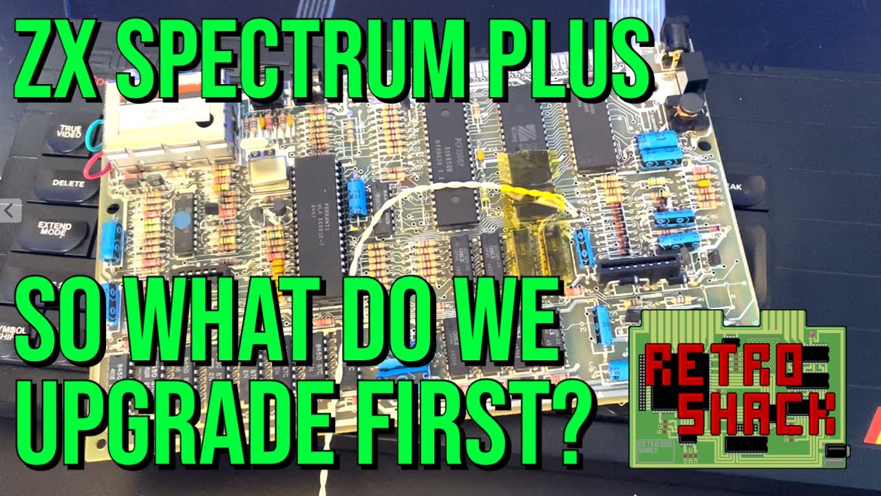 Our 'Mint In Box' ZX Spectrum Plus is due some upgrades and modifications - so what first?