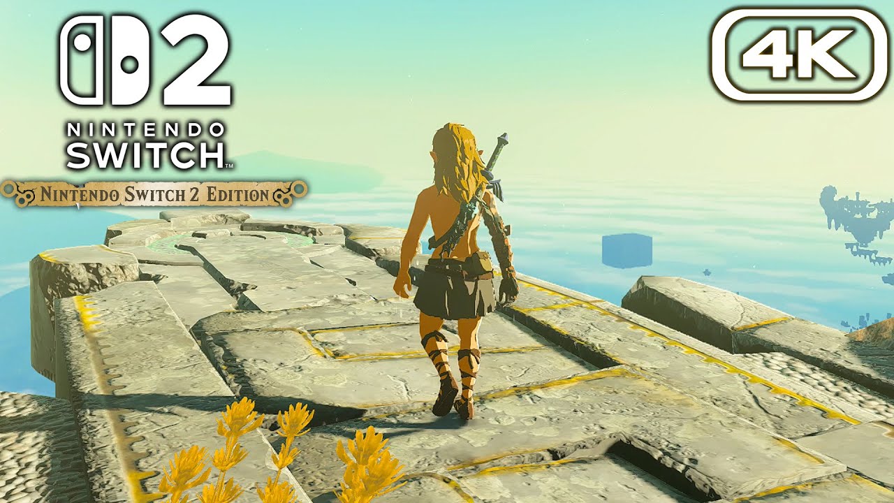 ZELDA TEARS OF THE KINGDOM Switch 2 Gameplay 4K 60FPS ULTRA HD (Upgrade Patch)