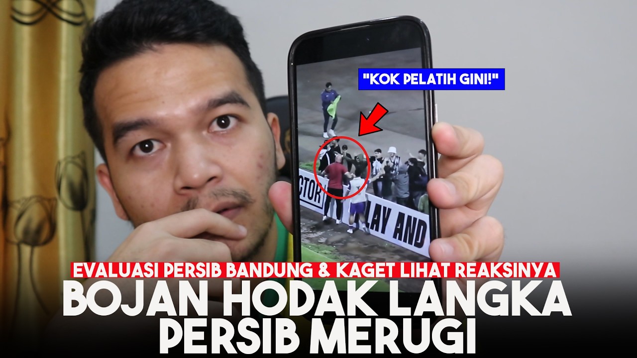 PELATIH KOK GITU! Bojan Hodak Langka & Persib Merugi