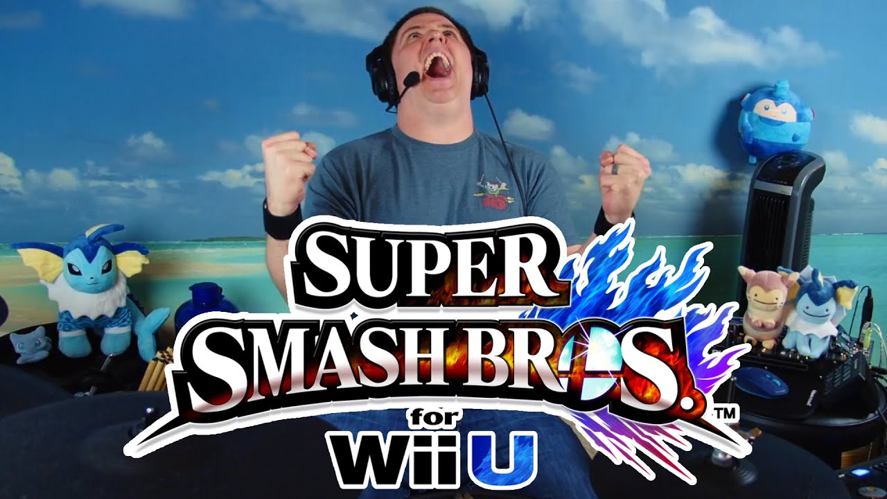 The Menu Theme From Super Smash Bros For Wii U Is Such A Jam On Drums!