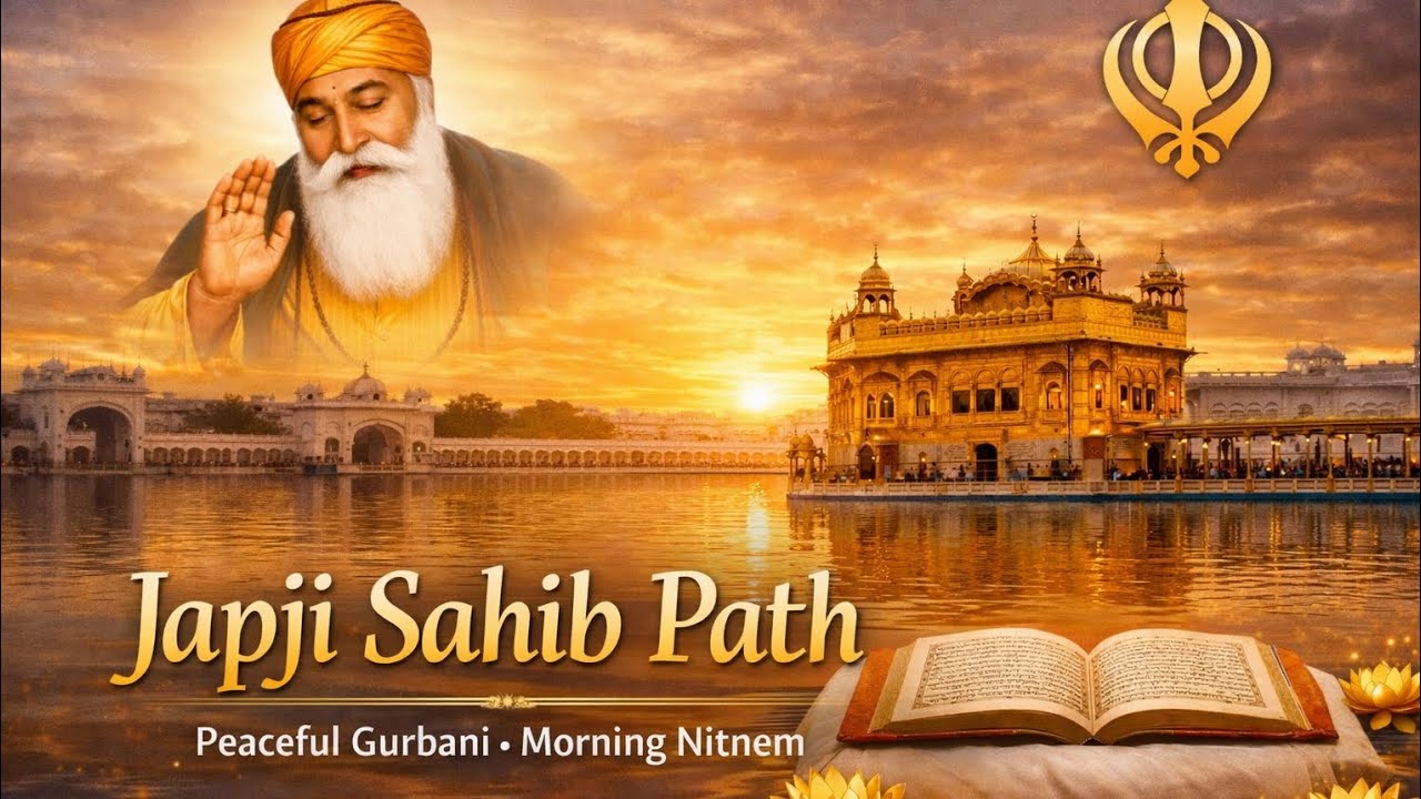 Japji shib ਜਪੁਜੀ ਸਹਿਬ🙏🏻ਬਹੁਤ ਮਿੱਠੀ ਆਵਾਜ਼ ਚ ਅਮ੍ਰਿਤ ਵੇਲੇ ਜ਼ਰੂਰ ਸੁਣੋ 🙏🏻❤️#gurbani#waheguru#wmk #gurbani 