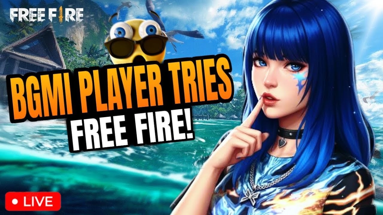 🔴BGMI Girl Gamer Tries FREE FIRE for First Time 😱🔥|| #freefire #freefireshorts #shortsfeed #shorts
